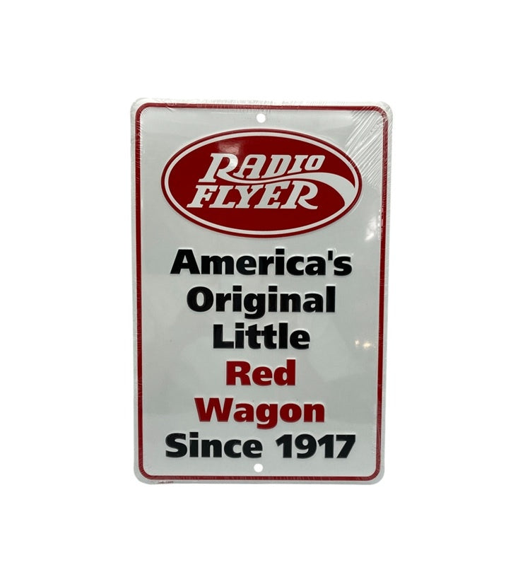 RADIO FLYER  ラジオフライヤー TIN SIGN 看板 プレート 中古 D4