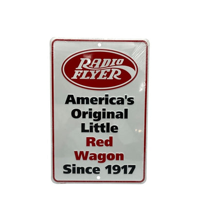 RADIO FLYER  ラジオフライヤー TIN SIGN 看板 プレート 中古 D4