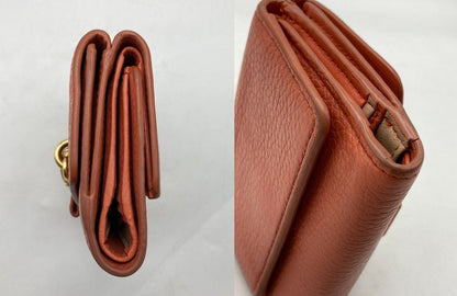 Chloe クロエ ABY アビー Wホック 3つ折り財布 中古 D4