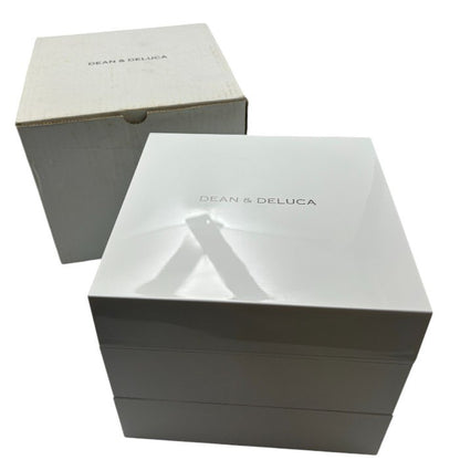 DEEN＆DELUCA ディーン&デルーカ 3段 重箱 お弁当 重箱 おせち 大きい 家族 中古 W４