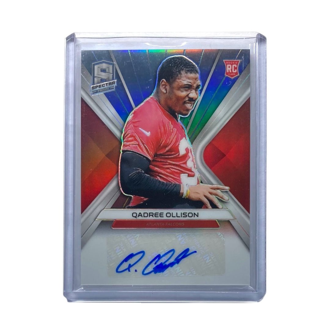 PANINI NFLカード SPECTRA PRIZM QADREE OLLISON FALCONS /199 #RA-QO 中古 IT2