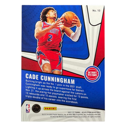 PANINI NBAカード REVOLUTION CADE CUNNINGHAM PISTONS #10 中古 IT2