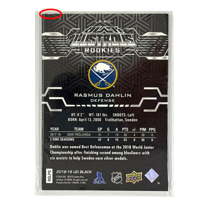 UPPER DECK NHLカード BLACK RASMUS DAHLIN SABRES /299 #LR-RD 中古 IT1