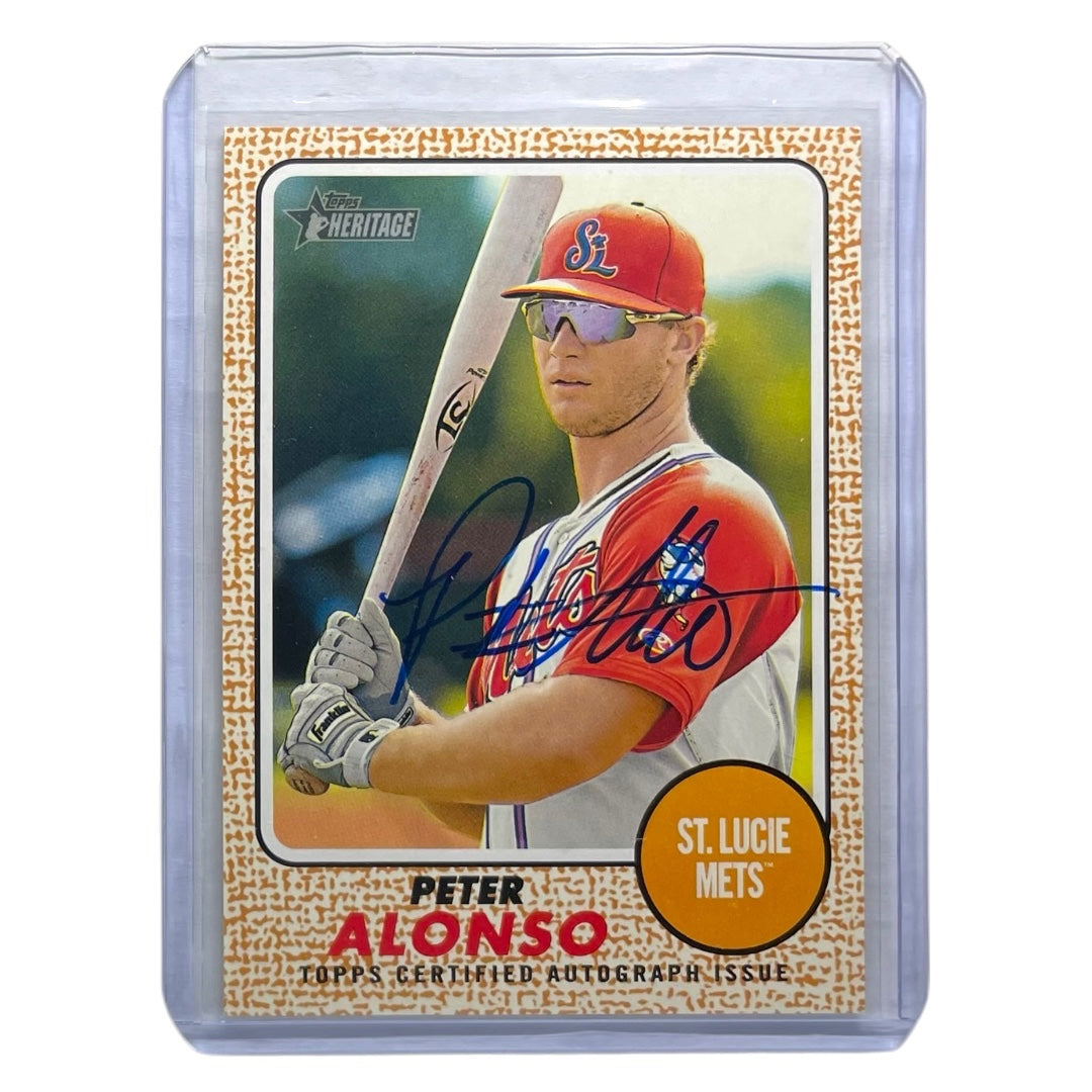 TOPPS MLBカード HERITAGE PETER ALONSO ST. LUCIE METS #ROA-PA 中古 IT2