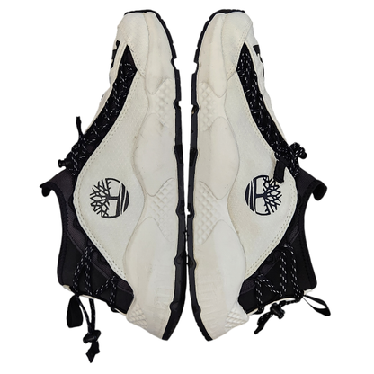 Timberland ティンバーランド リップコード リップストップ スニーカー メンズ ローカット スリッポン ホワイト/ブラック 27.5cm A5QCX 中古 T1