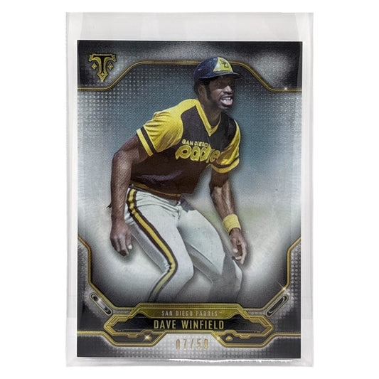 TOPPS MLBカード TRIPLE THREADS DAVE WINFIELD SAN DIEGO PADRES /50 #42 中古 IT1