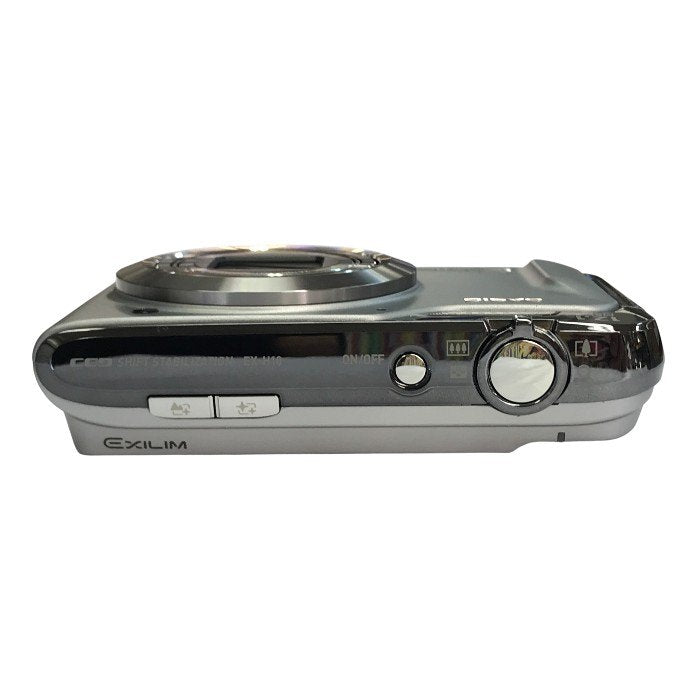 CASIO EXILIM コンパクトデジタルカメラ シルバー 光学10倍ズーム 顔検出 EX-H10 中古 T1