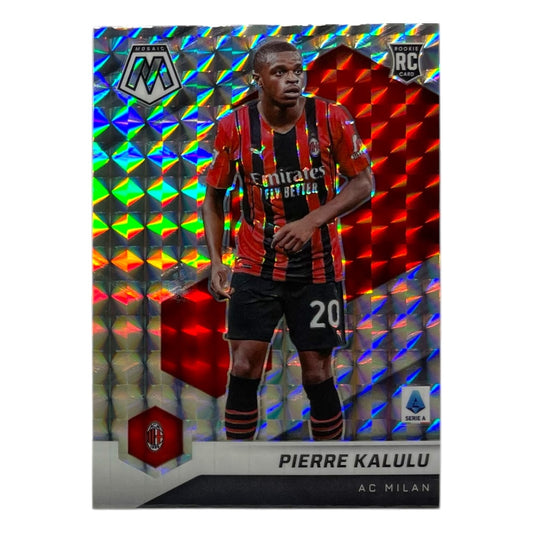 PANINI サッカーカード MOSAIC SERIE A PRIZM PIERRE KALULU MILAN #76 中古 IT2