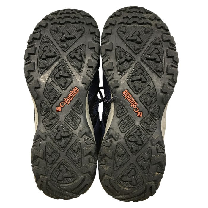 Columbia コロンビア セイバー3ミッド オムニテック メンズ レディース オールシーズン  トレッキングシューズ ネイビー 25cm ym5259-464 中古 M1