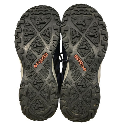 Columbia コロンビア セイバー3ミッド オムニテック メンズ レディース オールシーズン  トレッキングシューズ ネイビー 25cm ym5259-464 中古 M1
