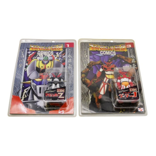 未開封品 Marmit 小合金 ミニメタル マジンガーZ ゲッター１ 通常カラー2体セット 中古 a1