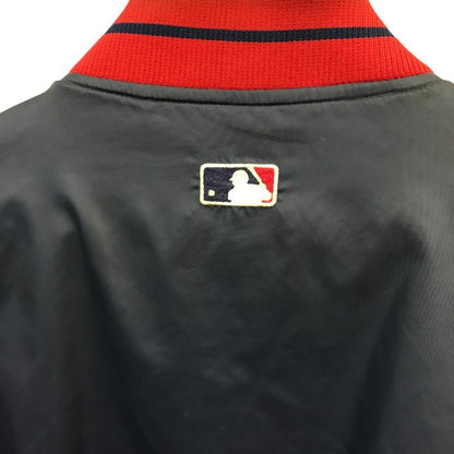 Majestic インディアンス スタジャン メンズ 秋冬 ナイロン ネイビー/レッド XLサイズ 中古 M1