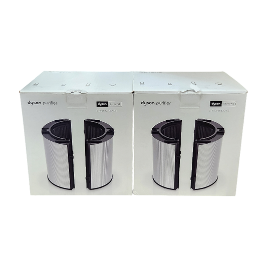 dyson ダイソン 一体型リサイクルグラスHEPA 活性炭フィルター 2個セット 純正 Pure Purifier 交換用 965432-01 中古 T1