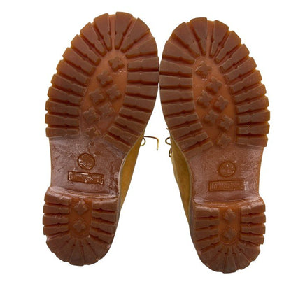 Timberland ティンバーランド 6インチ プレミアムブーツ ウィートヌバック 12909W 24.5cm 靴 シューズ レディース メンズ 中古 W1
