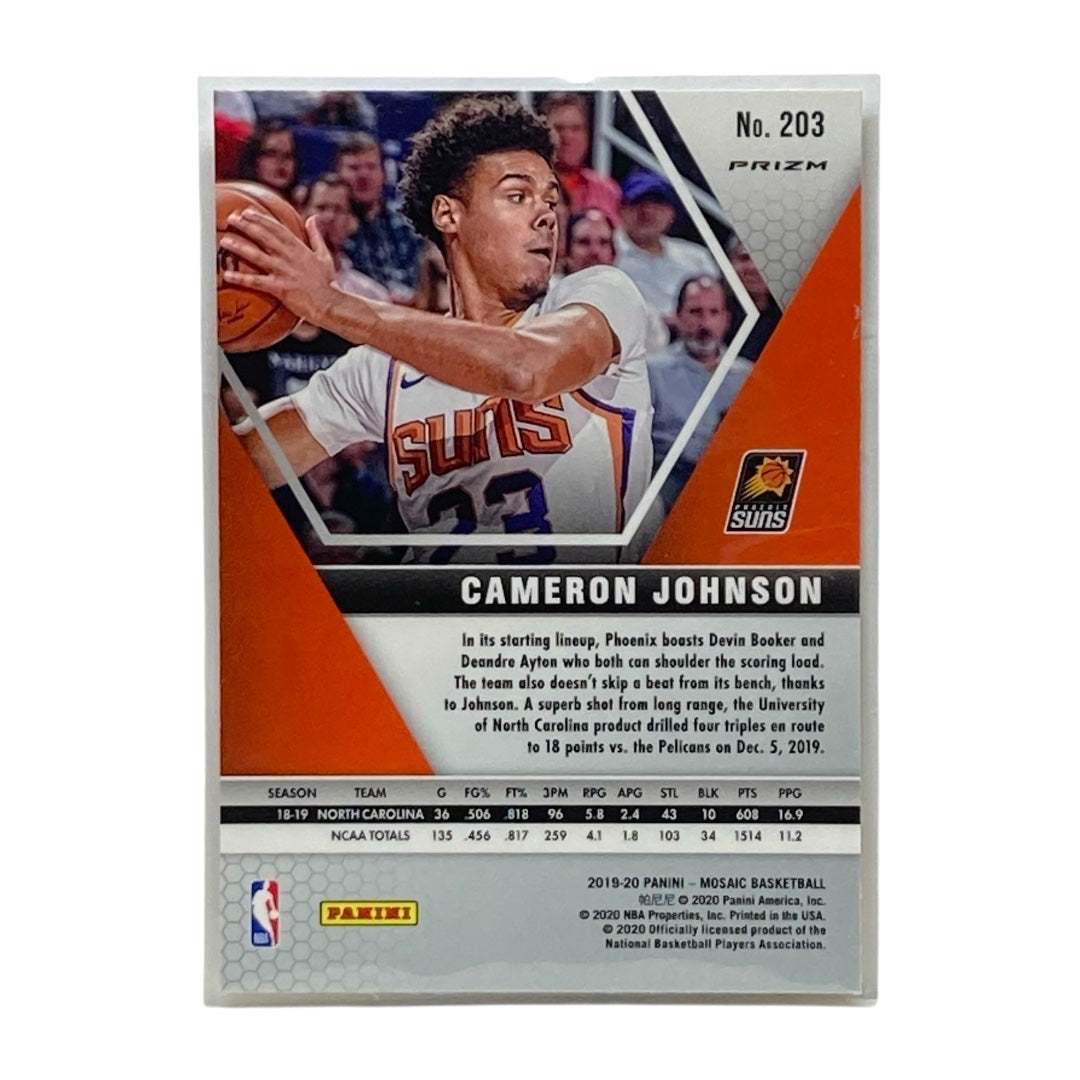 PANINI NBAカード MOSAIC PRIZM CAMERON JOHNSON SUNS #203 中古 IT2