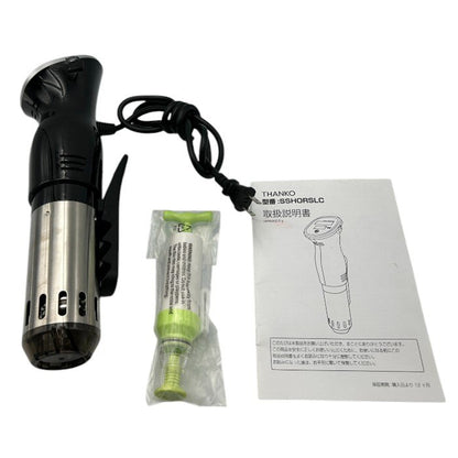 THANKO サンコー マスタースロークッカーS SSHORSLC 低温調理器 家電 調理家電 中古 W４