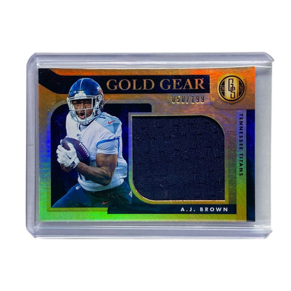 PANINI NFLカード GOLD STANDARD A.J. BROWN TITANS 050/199 #GG6 中古 IT2