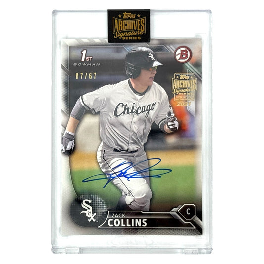 未開封品 TOPPS MLBカード BOWMAN 1st ZACK COLLINS CHICAGO WHITE SOX 07/67 #BD-40 中古 IT1