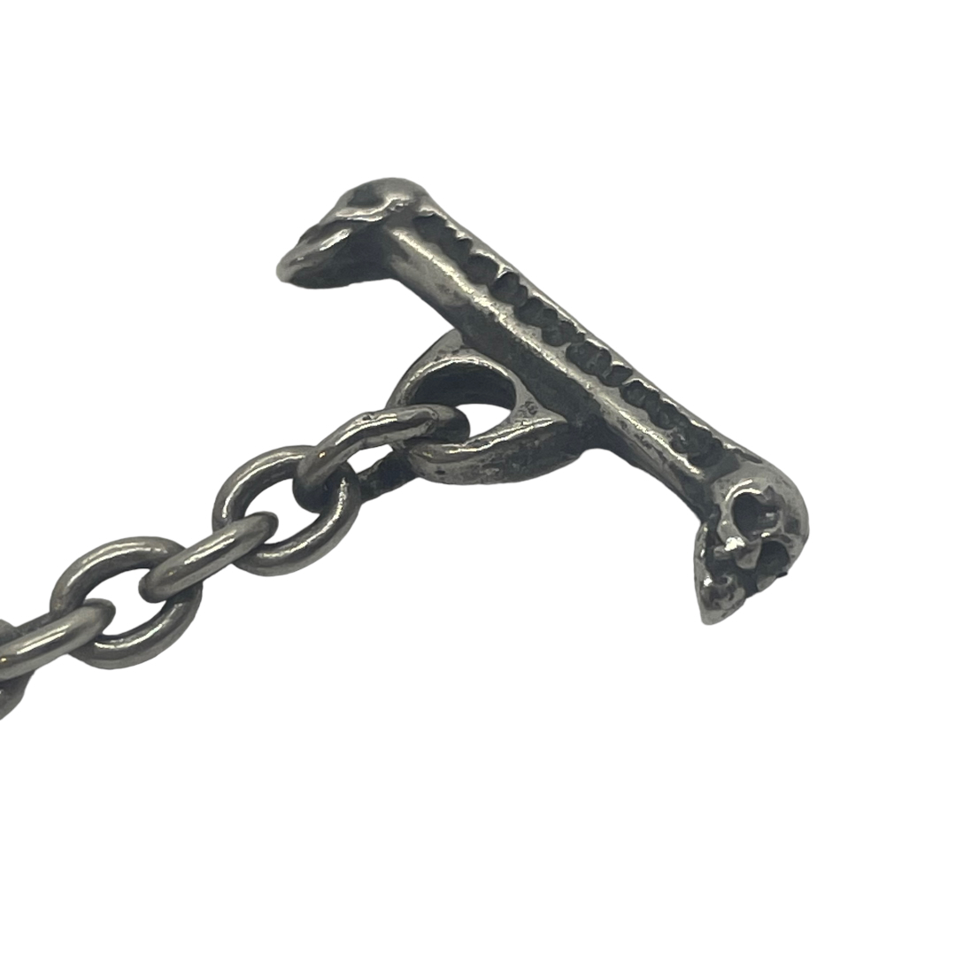 Gaboratory ガボラトリー 7Chain with quarter panther & quarter T-bar ネックレス メンズ 中古 IT1