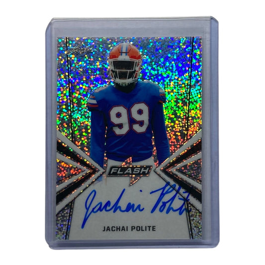 Leaf NFLカード FLASH JACHAI POLITE #BA-JP1 中古 IT2