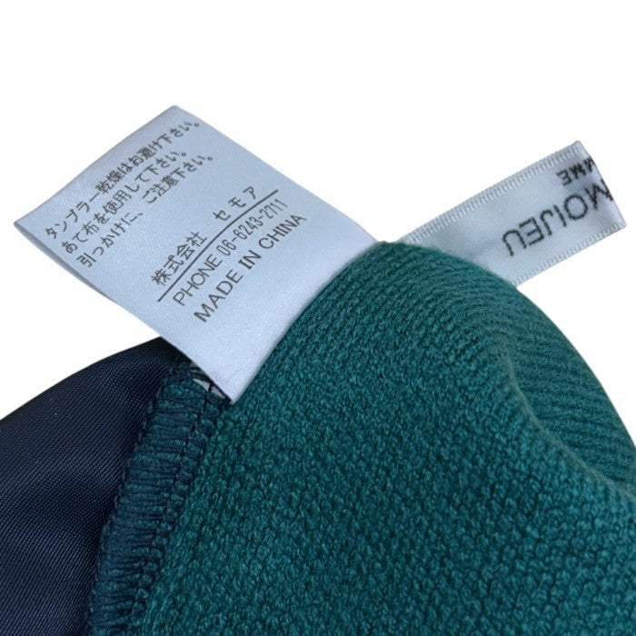 未使用品 C'est moijeu セモア―ジュ ナイロン 切り替え プルオーバー F LT-104092 グリーン ネイビー トップス レディース シャツ 長袖 秋 中古 W４