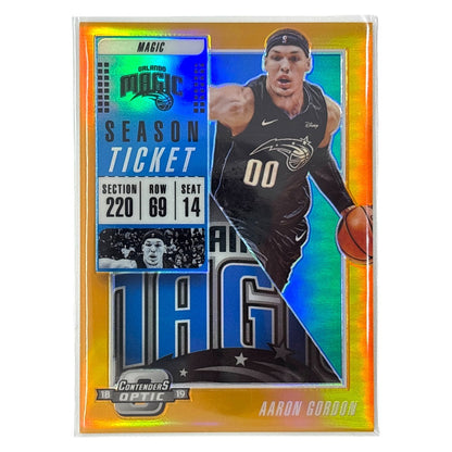 PANINI NBAカード CONTENDERS OPTIC PRIZM AARON GORDON ORLANDO MAGIC /49 #9 中古 IT1