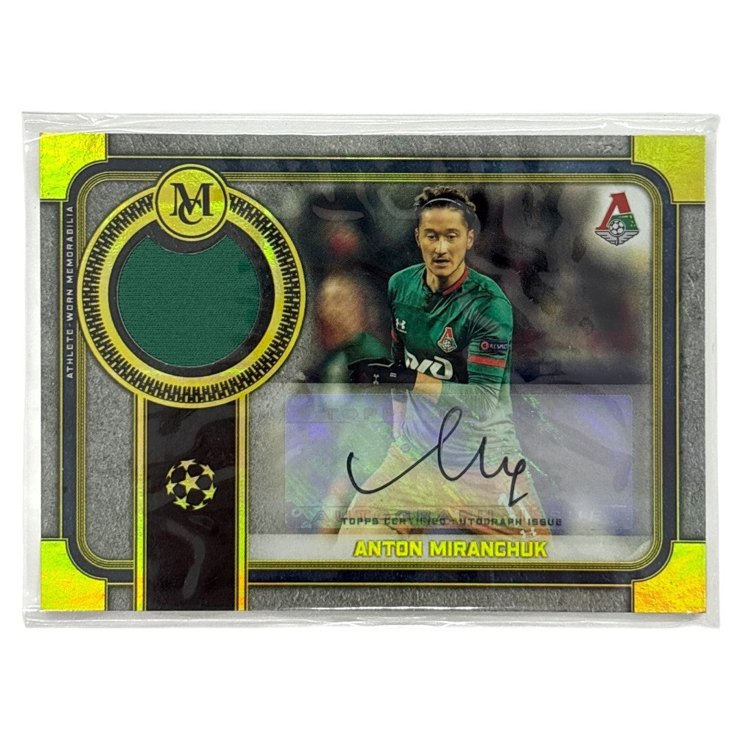 TOPPS サッカーカード MUSEUM COLLECTION ANTON MIRANCHUK LOKOMOTIV MOSKVA /50 #MAR-AM 中古 IT1