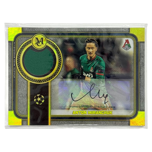 TOPPS サッカーカード MUSEUM COLLECTION ANTON MIRANCHUK LOKOMOTIV MOSKVA /50 #MAR-AM 中古 IT1