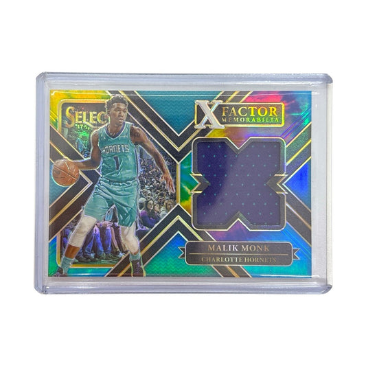 PANINI NBAカード SELECT PRIZM MALIK MONK CHARLOTTE HORNETS 03/25 #XF-MMK 中古 IT1