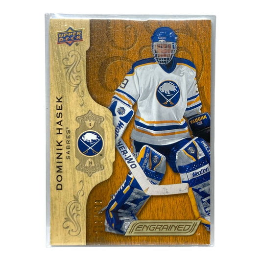 UPPER DECK NHLカード ENGRAINED DOMINIK HASEK SABRES 222/299 #34 中古 IT2