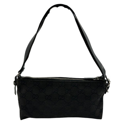 GUCCI グッチ アクセサリーポーチ レディース GGキャンバス ブラック 103399 ブランド 鞄 バッグ ミニ 小さい 中古 W４