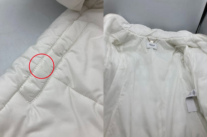 Blugirl Blumarine ブルーガール ブルマリン フォックスファー 中綿ジャケット LQ0214200 サイズ IT38 中古 D4