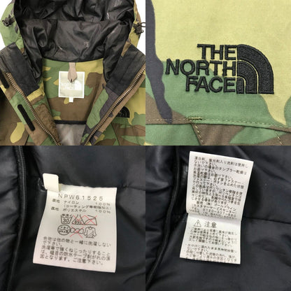 THE NORTH FACE ザ・ノースフェイス ノベルティー スクープ ジャケット レディース パウダーガード取り外し可 カモフラグリーン Mサイズ NPW61525 中古 T1