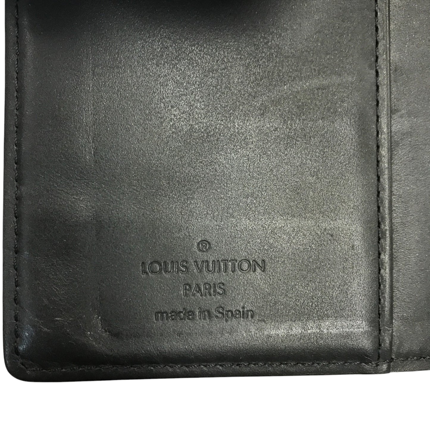LOUIS VUITTON ルイヴィトン モノグラムマット アジェンダPM 手帳カバー ユニセックス ビジネス 6穴タイプ ブラック(グレー) R20932 中古 T1
