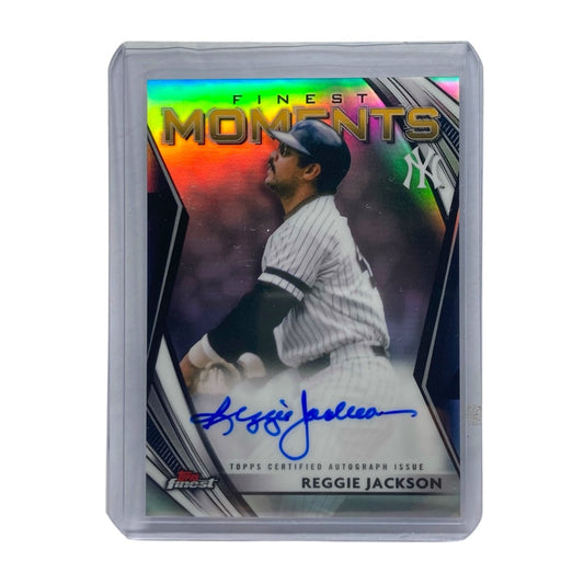 TOPPS MLBカード FINEST REGGIE JACKSON YANKEES #FMA-RJ 中古 IT2