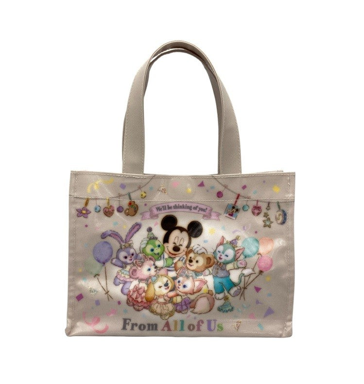 東京ディズニーシー 40周年 ダッフィー＆フレンズ フロム オールオブアス トートバッグ 中古 D4