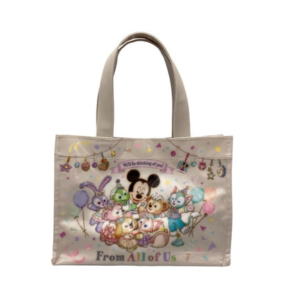 東京ディズニーシー 40周年 ダッフィー＆フレンズ フロム オールオブアス トートバッグ 中古 D4