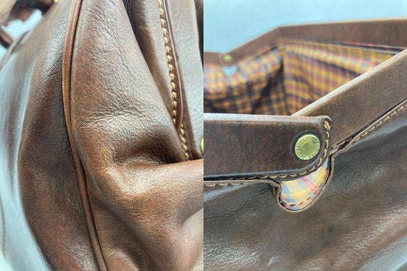 THE BRIDGE ザ ブリッジ レザー ドクターズバッグ ダレスバッグ 中古 D4