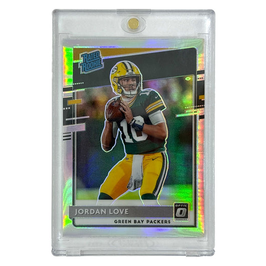 PANINI NFLカード DONRUSS PRIZM JORDAN LOVE GREEN BAY PACKERS #P-304 中古 IT1