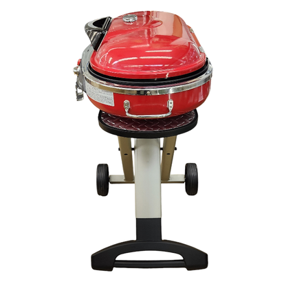 Coleman コールマン ロードトリップグリル バーベキューコンロ 蓋/テーブル/ホイール付き 折りたたみ ガスカートリッジ式 LXE-J2 中古 T1