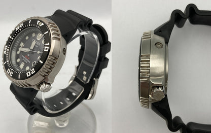 CITIZEN シチズン プロマスター MARINE-エコ・ドライブ プロフェッショナルダイバー 300m BN1024-01E 中古 D4