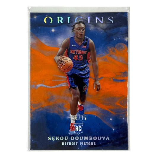 PANINI NBAカード ORIGINS SEKOU DOUMBOUYA DETROIT PISTONS /75 #85 中古 IT1