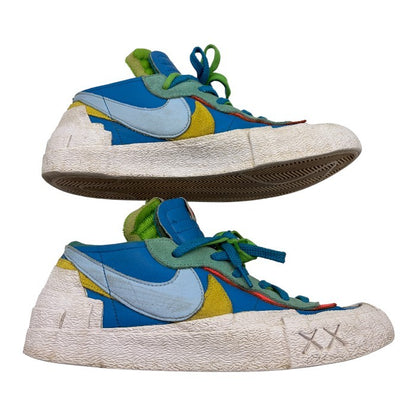 NIKE × SACAI × KAWS ナイキ × サカイ × カウズ BLAZER LOW スニーカー 28cm DM7901-400 靴 シューズ メンズ コラボ ブレーザー ロー 中古 W４