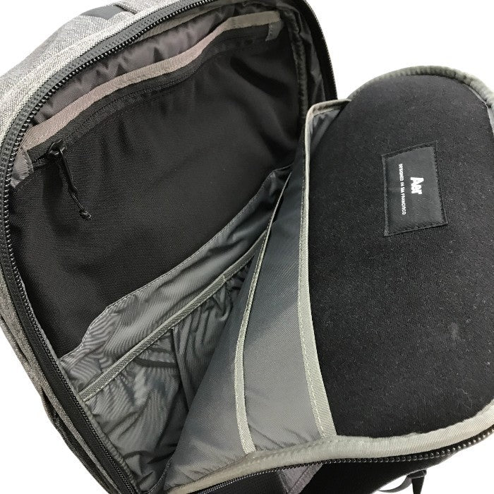 Aer Dffel Pack 3 バックパック メンズ ジム/オフィス ハイブリッドバッグ リュック A4サイズ ビジネス 無地 グレー AER12011 中古 T1