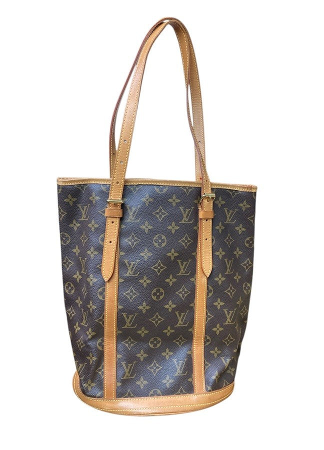 LOUIS VUITTON ルイヴィトン モノグラム バケットGM M42236 中古 D4