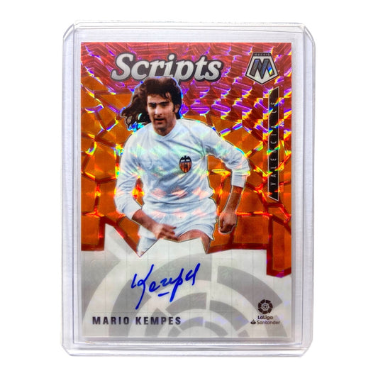 PANINI サッカーカード MOSAIC LALIGA PRIZM MARIO KEMPES VALENCIA #S-MKE 中古 IT2