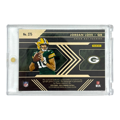 PANINI NFLカード GOLD STANDARD JORDAN LOVE GREEN BAY PACKERS 13/49 #275 中古 IT1