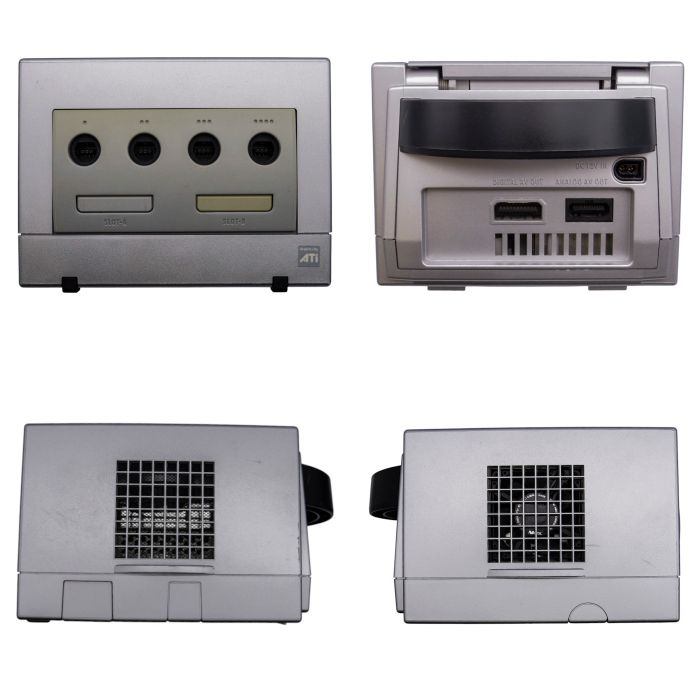 ジャンク品 任天堂 NINTENDO GAMECUBE DOL-001(JPN) シルバー 本体 中古 a1