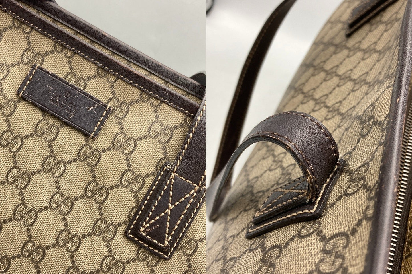 GUCCI グッチ GGスプリーム トートバッグ 211137 中古 D4