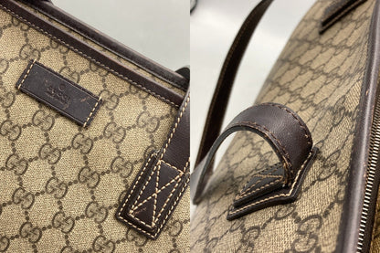 GUCCI グッチ GGスプリーム トートバッグ 211137 中古 D4